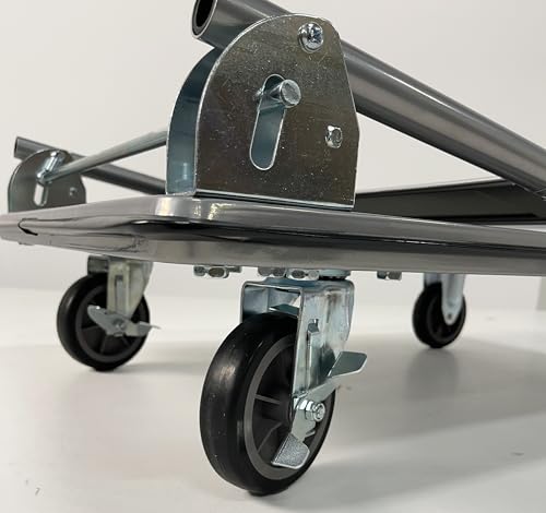 Chariot de rangement pliable pour optimiser l'espace de la cave - 6