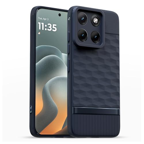 Image of Shockproof Case Compatible with Motorola Edge 70 Fusion 5G | Full Camera Protection | TPU Flexible Back Cover for Motorola Edge 70 Fusion 5G (Steel Blue)