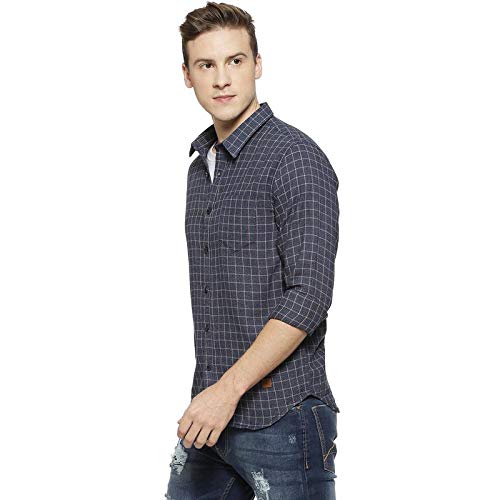Image of CAHOOT Checkered Men's Full Sleeve Casual Shirt
