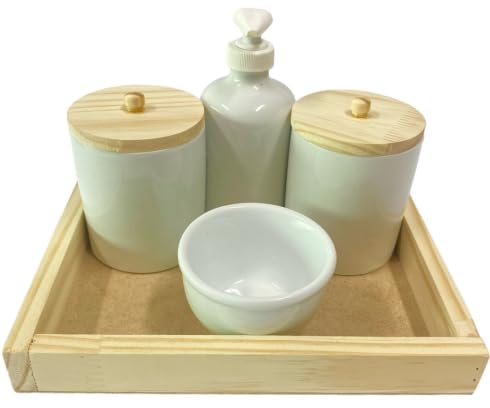 Kit Higiene Bebê Porcelana