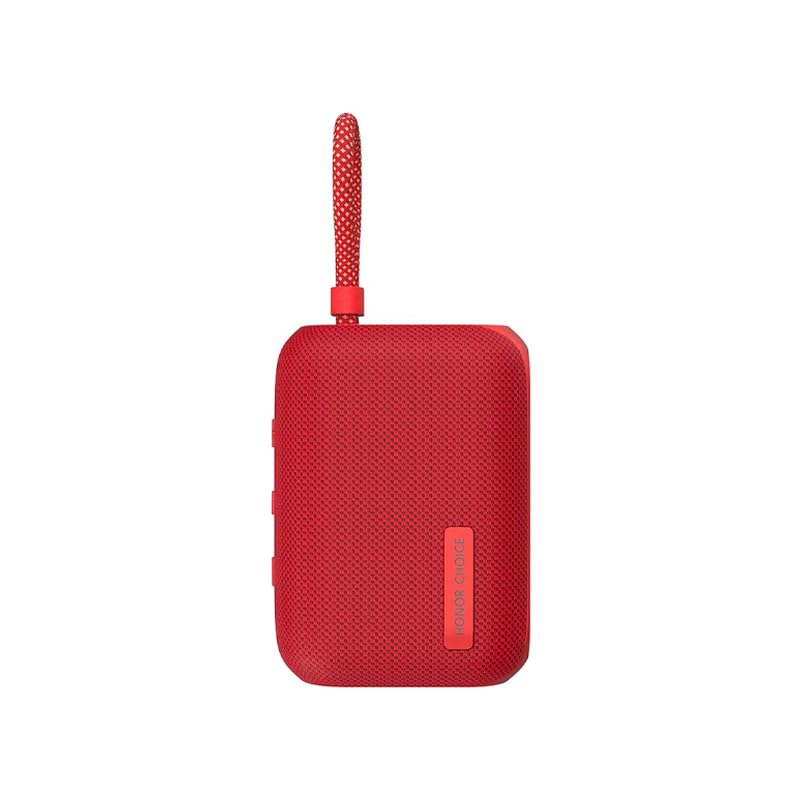 HONOR CHOICE Portable Bluetooth Speaker, side view showing charging port and strap