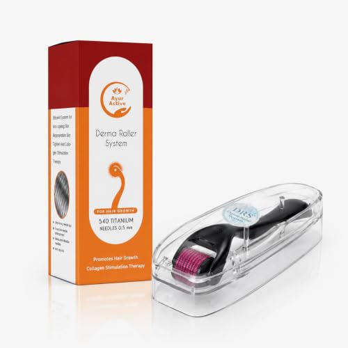 Image of Derma Roller with 540 Needles - 0.5mm Stainless Steel