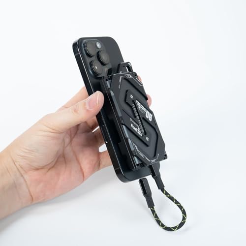 Magnetic Aluminum Expansion Case for Samsung SSD T7 - with 1/4 Screw Mounting (Black) - image 4