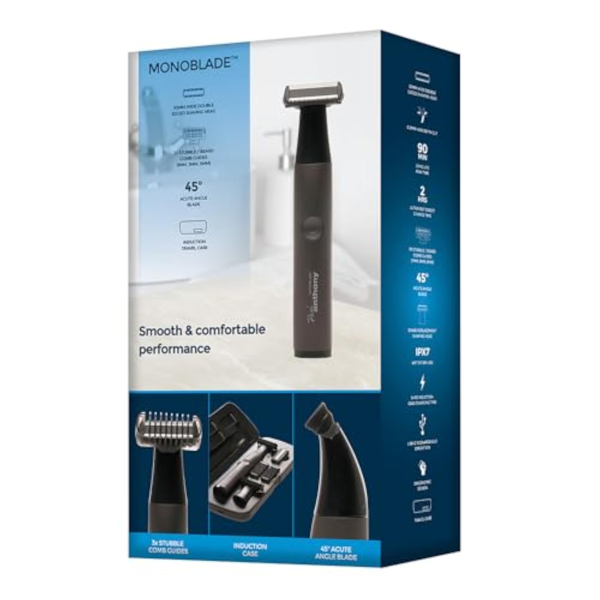 Monoblade Induction Wet or Dry 3-in-1 Shaver