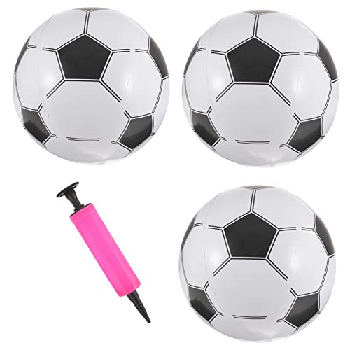 1 Set Inflatable Beach Balls Pool with Air Pump for Summer Fun Material for for Sports Parties and Beach Decorations