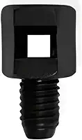 100 Micro Aspersor Spray Jet Estático Irrigação De 360° (Preto)