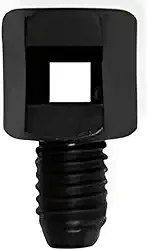 100 Micro Aspersor Spray Jet Estático Irrigação De 360° (Preto)