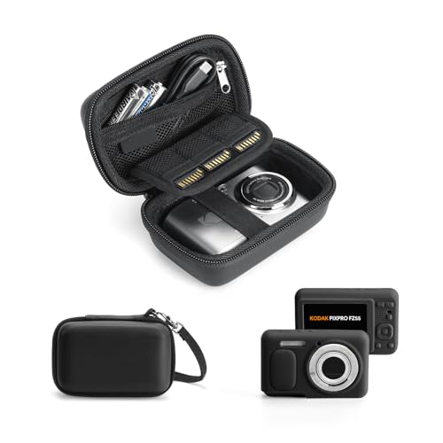 Kit funda cámara para KODAK PIXPRO FZ55 negro miniatura 1