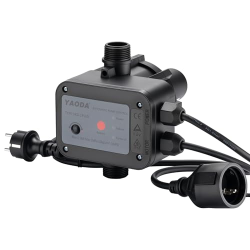 Pressostat avec cordage SKD-1 230V 1-phase pour pompe domestique pompe puits