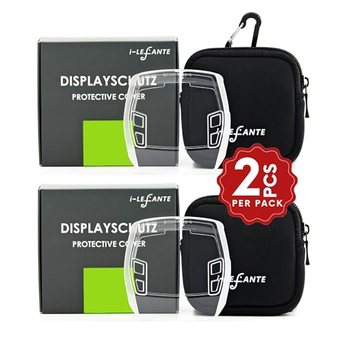 i-LEFANTE 2 Pack für Bosch Intuvia Display Schutzhülle mit Neoprentasche...