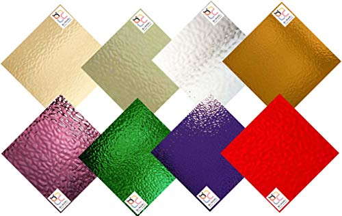 Wissmach 8 Sheet Rainbow Variety Stained Glass and Mosaic Glass (4
