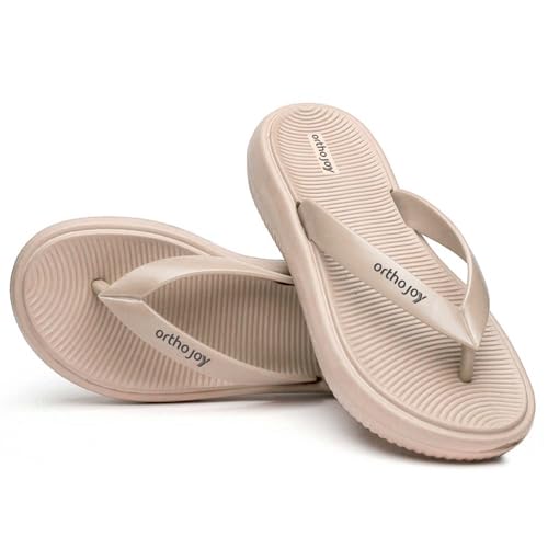 Image of ORTHO JOY EVA Slipper For Women || Soft Doctor Anti-Skid Slipper for Women || Slippers with Cushion Foot Bed || Anti-slip sole || Super flexible