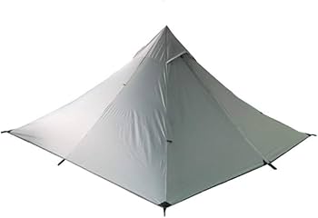 Unafreely ワンポールテント グレー　シルナイロン UnaFreelyの激安ワンポールテントをレビュー！シルナイロンは本当か!?