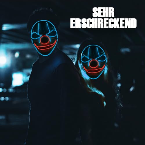 LED-Maske Original Cup für Halloween und Kostümpartys