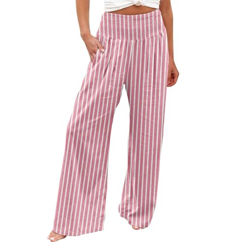 Pantalon de plage femme mousseline léger pour éviter la chaleur en été