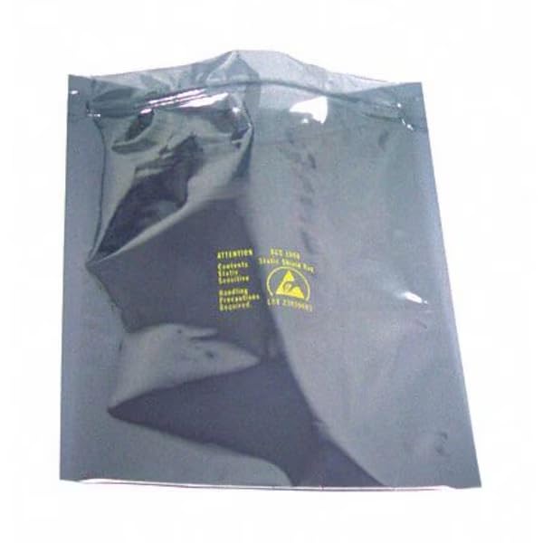 Metal-in Static Shielding Bag, 8x8, PK100, Mfr: 30088-A