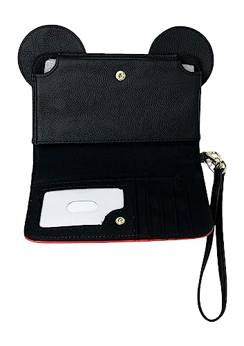 Loungefly Disney Mickey Mouse Cosplay Character Zip Around Tech Wallet3