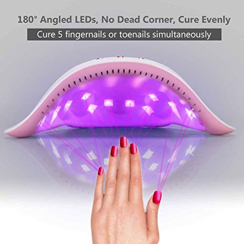Manucure sèche-ongles portable avec lampe 36W nail pour pédicure
