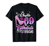 Photo Gallery womens chapter 69 fabulous since 1956 69 years old birthday maglietta Photo Gallery womens chapter 69 fabulous since 1956 69 years old birthday maglietta