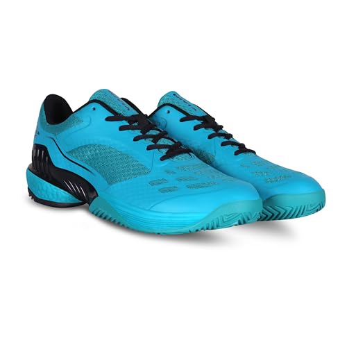 Image of Nivia Ray 3.0 Tennis Shoes for Men - Durable Non-Marking Sole, Lightweight Mesh Upper, Superior Grip & Cushioning, Ideal for All Court Surfaces