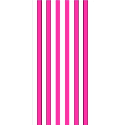 Romantic Angels Striped Beach Towels Oversized Clearance Microfiber Cabana Large Pool Towels for Adult Soft & Absorbant Beach Towels Bulk for Bathroom Swim, Pink 32” x 63” Cover