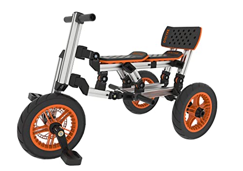 Image of MERITLINE Modular Ride On Toys, Buildable Kit 20 in 1 Go Kart Set, Suitable for 1 to 8 Years Old, 2 Wheel Bike, 3 Wheel Bike, Go Kart, Sit /Stand Scooter, etc. Most Popular L Kit (Non Electric)