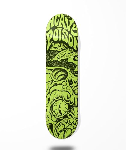 Heavy Poison Monopatín Skate Skateboard Deck Tabla Monster Fluor 7.875 Heavy Poison Monopatín Skate Skateboard Deck Tabla Monster Fluor 7.875