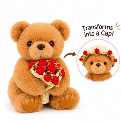 Image of SCOOBA Transformation Bouquet Teddy Soft Toy 15cm Small(Transformation Bouquet Teddy)