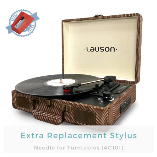 Lauson CL614 Tourne-Disque en Vinyle Vintage à 3 Vitesses Bluetooth avec Haut-parleurs Intégrés avec Lecteur USB/SD… - Les Beatles, Paul McCartney, John Lennon, RIngo Starr, George Harrison Lauson CL614 Tourne-Disque en Vinyle Vintage à 3 Vitesses Bluetooth avec Haut-parleurs Intégrés avec Lecteur USB/SD… – Image 3
