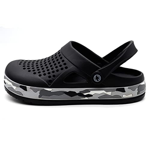 Image of SVAAR Men's Super Stylish Clogs || Sandals with Adjustable Back Strap for Men