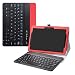 Produktbild Tab E10 2018 hülle,LiuShan Abnehmbare Tastatur(QWERTY, englisches Layout) hülle mit Ständer für 10.1" Lenovo Tab E10 2018 Android Tablet,Rot