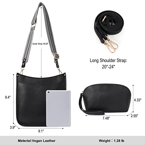 CLUCI Crossbody Bag Purse for Women Bundles with Wallet for Women4