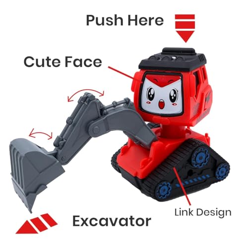 Image of ToyBharat Push N Go Mappy Truck Toy in Multicolour with Realistic Design is a Travel Toy for Kids Aged 1-6 Years. Safe, Non-Toxic, and Fun for Indoor Play Adventures.