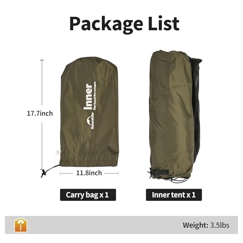 image for Naturehike Ranch Hot Tent with Stove Jack, Waterproof Windproof 4 Seas