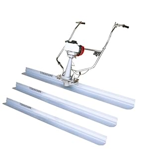 TOMAHAWK Power Screed Concrete Finishing Tool with 12ft, 8ft, and 4ft Blades Bull Float Honda GX35