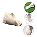 Beavorty Bunion Corrector Sleeve with Gel Toe Spreader Breathable Bunion Support Socks for Men Women Non Slip Big Toe Separator for Day Night Use Khaki