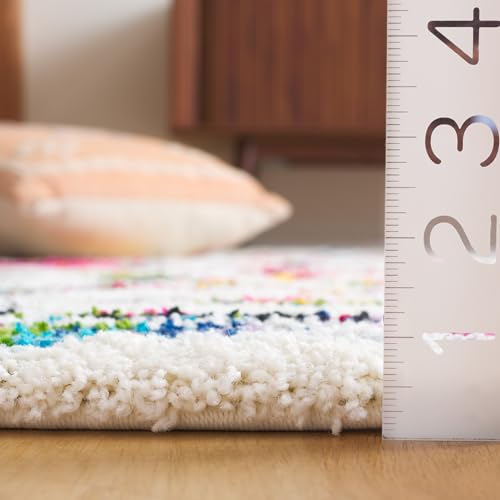 Tapete Fiesta Shag SAFAVIEH 48 x 27 pulgadas miniatura 4