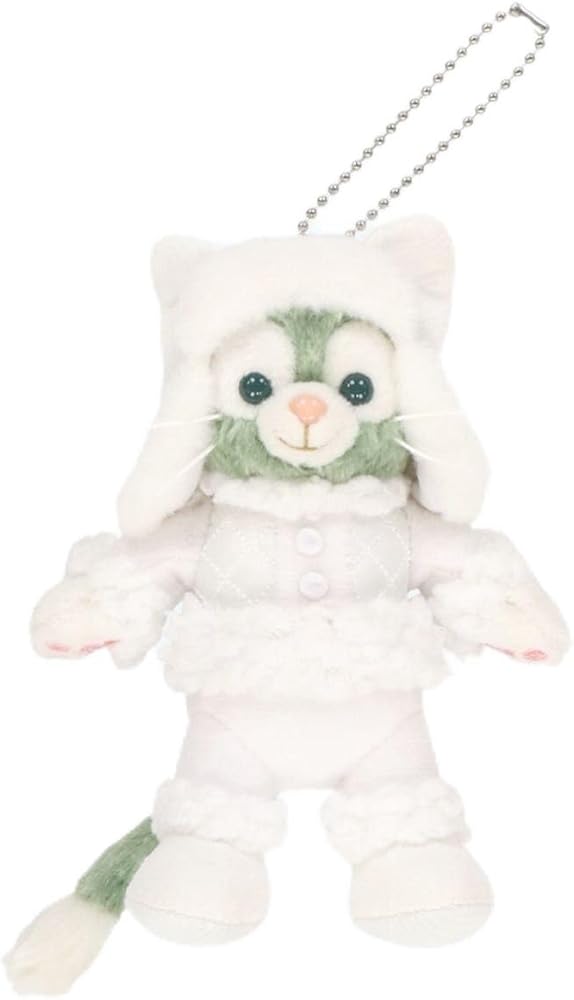 ディズニーシー ジェラトーニ ぬいぐるみストラップ ウィンターホリデー 雪だるまと一緒！東京ディズニーシー“ダッフィー＆フレンズの
