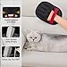 Dropereum Pack of 2 Pet Hair Removal Glove for Cats & Dogs, Upgraded Five-Finger Electrostatic Pet Hair Glove, Reusable Magic Brush Pet Hair Remover Tool for Laundry, Carpet, Couch, Car Seat