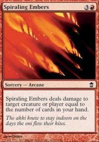 Magic: the Gathering - Spiraling Embers - Saviors of Kamigawa