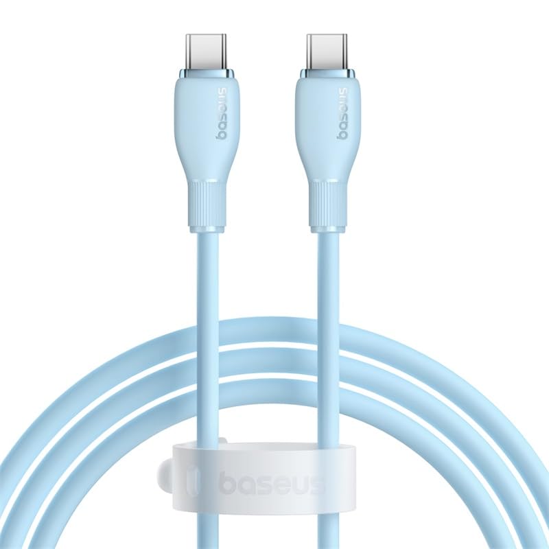 Baseus Pudding Series Type-C to Type-C 100W Fast Charging Data Cable (2m, Galaxy Blue) (B0D9HWX5MG) Amazon Price History, Amazon Price Tracker