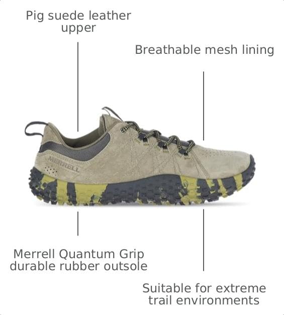 Image of Merrell Wrapt Black, Men's Trainers