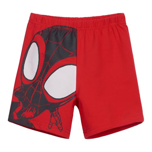 Marvel Spidey and His Amazing Friends Little Boys Pullover Hoodie and French Terry Shorts Red Spiderman 6 - image 4