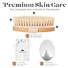 Dry-Skin-Body-Brush-Improves-Skins-Health-and-Beauty-Natural-Bristle-Remove-Dead-Skin-and-Toxins-Cellulite-Treatment-Improves-Lymphatic-Functions-Exfoliates-Stimulates-Blood-Circulation Dry Skin Body Brush - Improves Skin's Health and Beauty - Natural Bristle - Remove Dead Skin and Toxins, Cellulite Treatment, Improves Lymphatic Functions, Exfoliates, Stimulates Blood Circulation