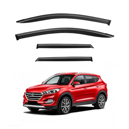 Image of Rain Guards Window Visor for 2016-2021 Hyundai Tucson Out-Channel