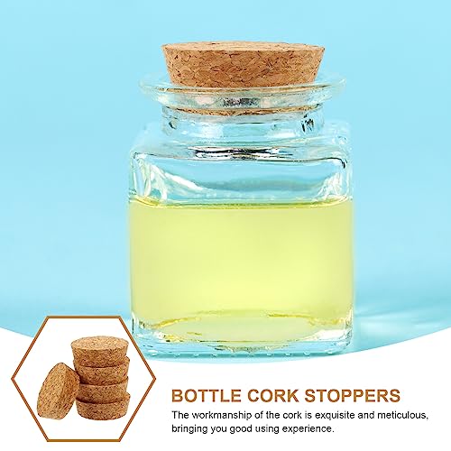 Tapones de corcho para botellas de vino, corchos de repuesto de madera suave PRETYZOOM 3