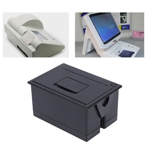 Image of Eujgoov Embedded Thermal Receipt Printer Module 58MM 5-9V USB TTL RS232 BT MCU Secondary Development Serial Port Printing Black