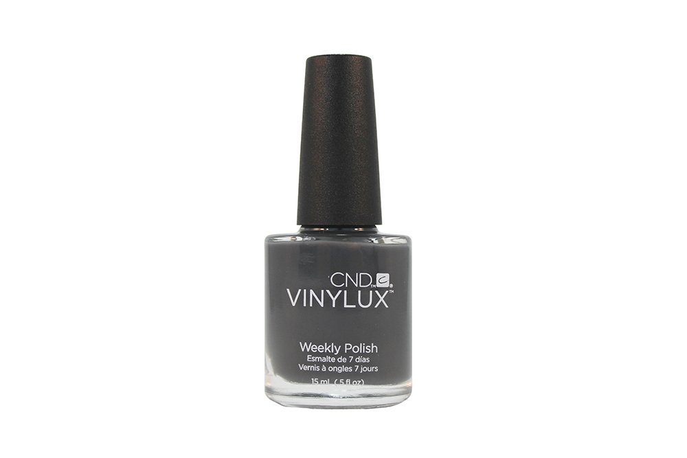 Cnd Vinylux: Asphalt, 0.5 Oz