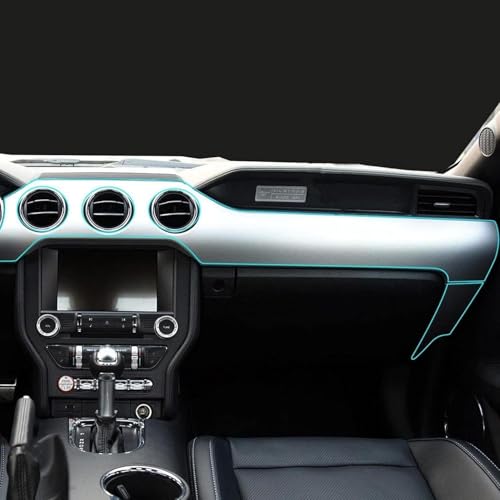 Film protection TPU Ford Mustang 2015-2017 solution contre les rayures de la console centrale