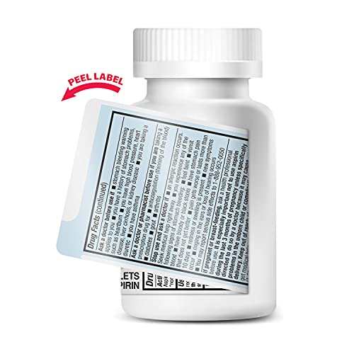 Healtha2Z Aspirin 81Mg (300 Tablets), Low Strength, Enteric Coated #TOP3